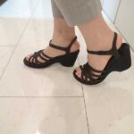 クロックス着用横から見た姿